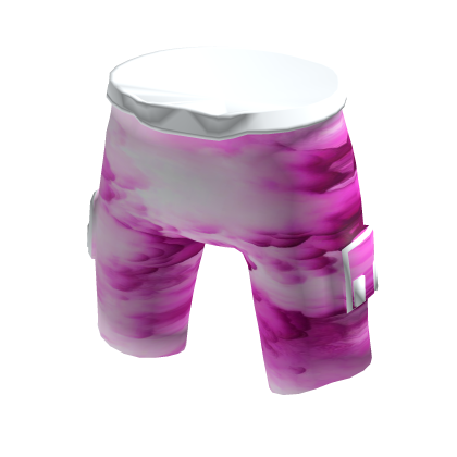 Pink & White Cloud Shorts thumbnail
