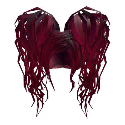 ruby red vampire rokku gyaru pigtails