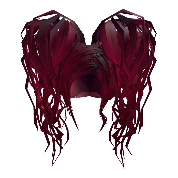 ruby red vampire rokku gyaru pigtails