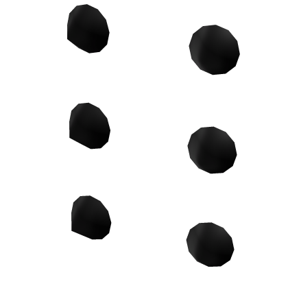 ♱ Black Spiked Nose Bridge Piercing Roblox item