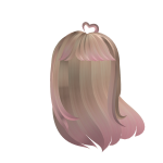 ୨♡cute windy hair blonde and pink♡୧