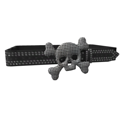 Y2K Swag Studded Skull Belt (1.0)
