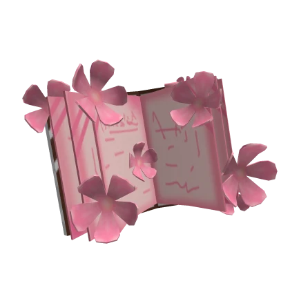 Blossom Blooming Magic Book Roblox item thumbnail