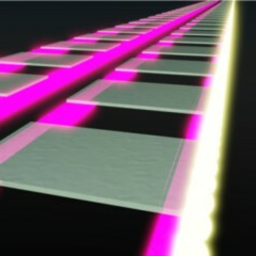 Impossible glass bridge