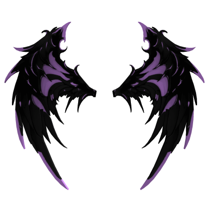 Purple Wings Roblox item