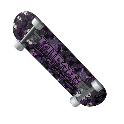 Kuromi Sanrio Skateboard
