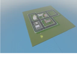 Red VS Green VS Blue Urban map icon