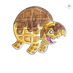 Waffle turtle