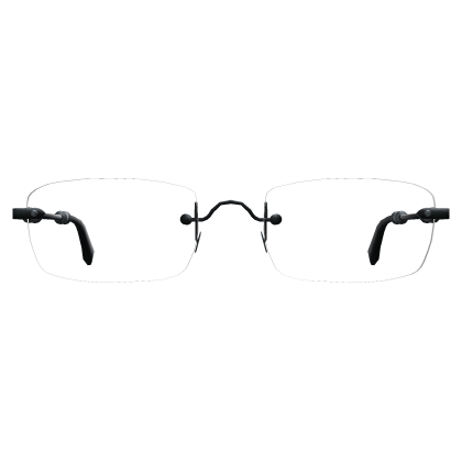 Low Wide Frameless Designer Siren Glasses