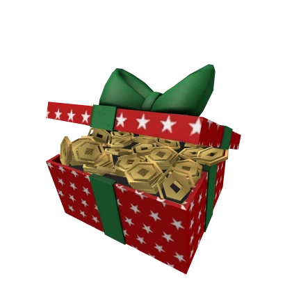Robux Christmas Gift Backpack | Roblox Item - Rolimon's
