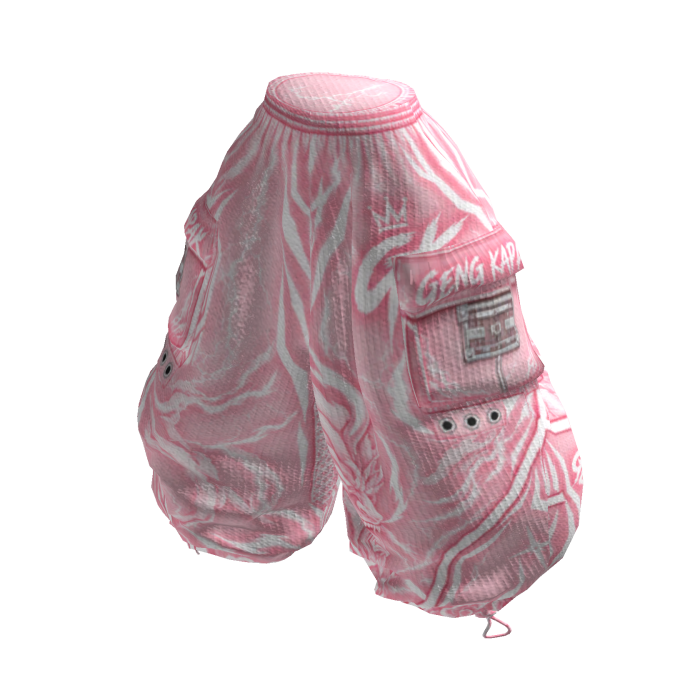 PANTS BAGGY PUNK PINK