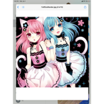 Pink blue