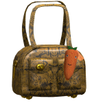 Coach Duffle Shoulder Bag with Carrot Charm
