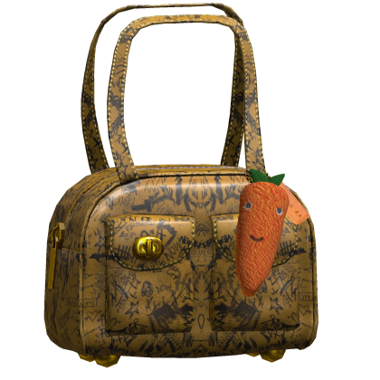Coach Duffle Shoulder Bag with Carrot Charm thumbnail