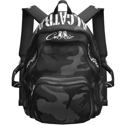 CRTZ Street Black Backpack camo