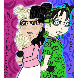 Melanie Martinez and Billie Eilish