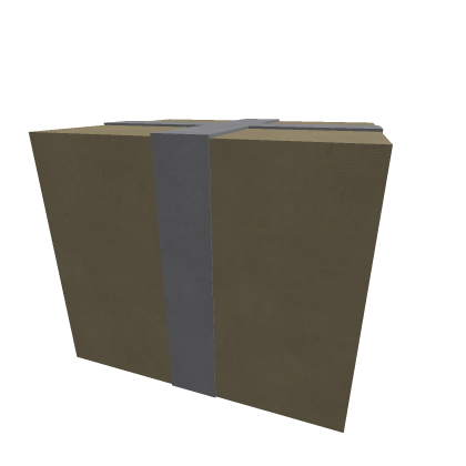A closed box that looks like a gift.
