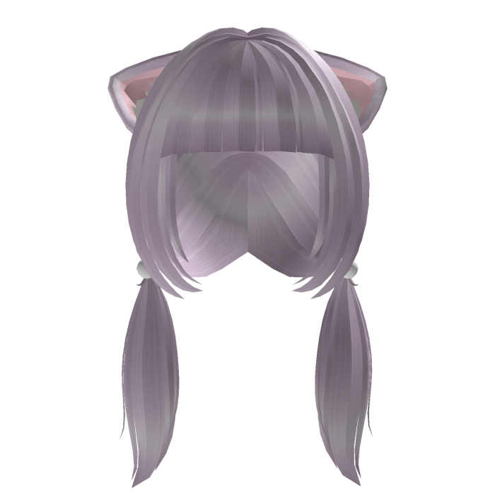 Milky Cotton Candy Kitty Twin Tails ♡