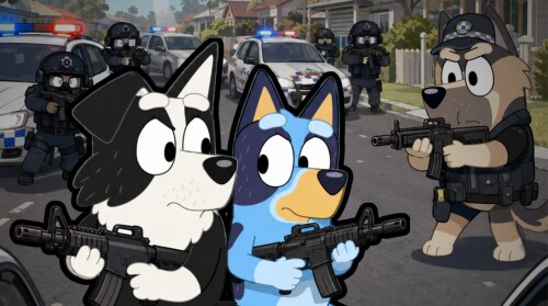 Block City Wars Bluey: Cops and Robbers [ALPHA]