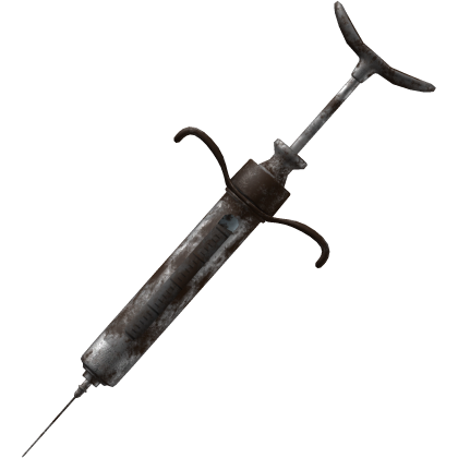 Halloween Rusty Horror Syringe 