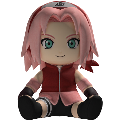 Pelúcia Sakura Haruno NARUTO Roblox item