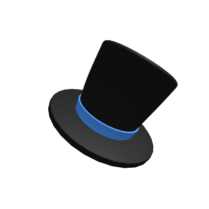 Miniature Floating Top Hat - Blue Band Roblox item