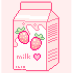strawberry milkyyyyyyy!! :D