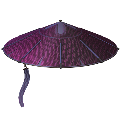 Purple Samurai Hat