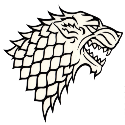 House Stark (Transparent) Roblox decal