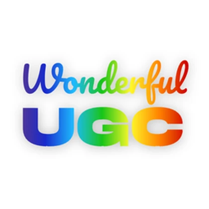 Wonderful UGCᅠ Roblox group icon