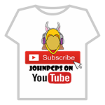 johnpcps yt gaming shirt