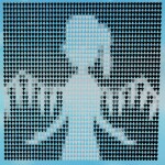 Bad Apple!! played on ROBLOX npcs