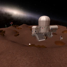 Nasa Deep Space Habitat icon
