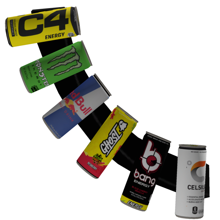 Energy Drinks Belt