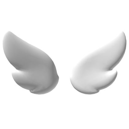 White Cutesy Angel Wings Roblox item