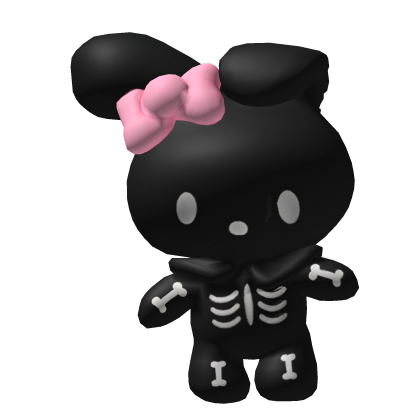 Goth Bunny Plush