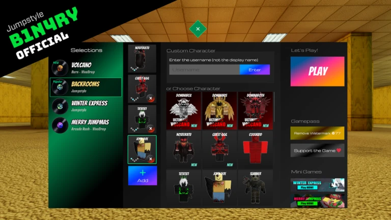 [UPD] Jumpstyle - 🔥 the_b1n4ry