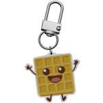 Teh Epic Waffle Keychain