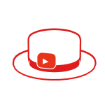 Red Content Creator Hat