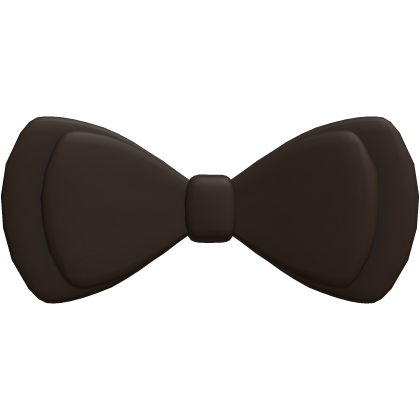 brown bow tie