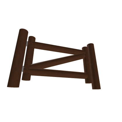 Log Fence Gate (NOT SCRIPTED)