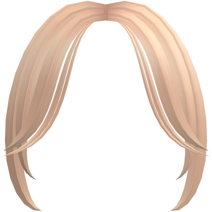 blond Long smooth bangs Roblox item