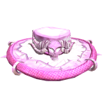 Pink Quartz Snake Hat