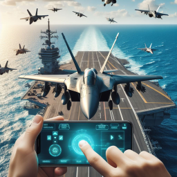 Mobile Aircraft testing icon