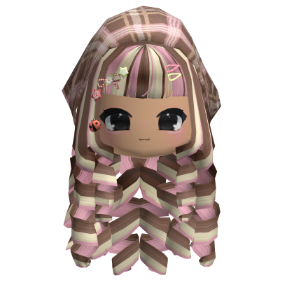 ♡ Long Cutesy Igari Hair w/Chibi Face