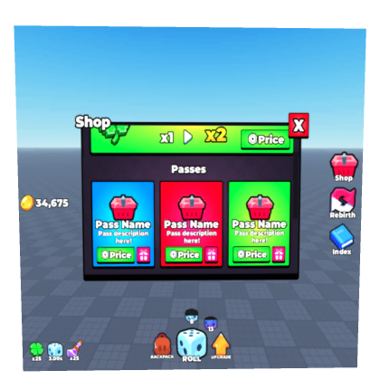 🎲 RNG Style UI Pack