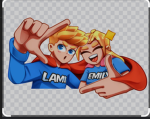 Lami und Emily Fän army