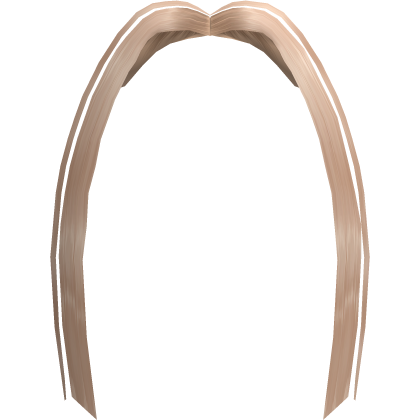 Bangs Hair Extension in Blonde (Light Orange Skin) Roblox item