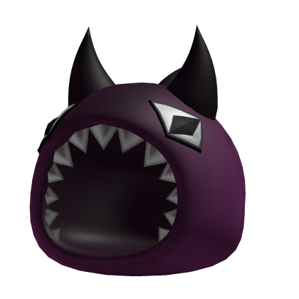 Purple DrakkoBloxxer Hood Roblox item