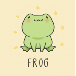 Baby frog group